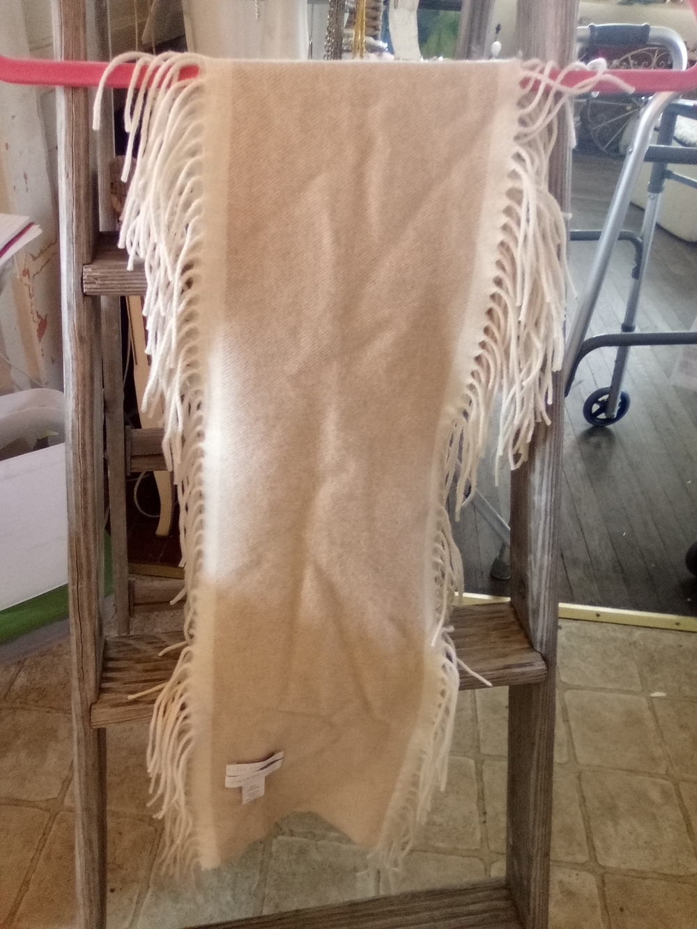 NEW 100% Cashmere Scarf with Fringe